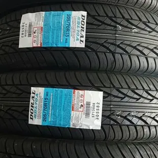 his tire is comprised of a hard rubber compound meant to resist wear while driving in city areas with frequent stops, as well as on highways