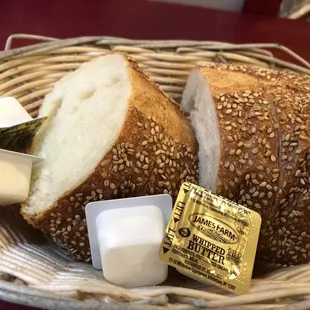 Complimentary bread