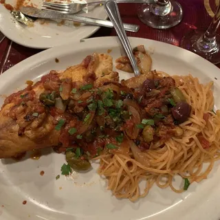 Red Snapper Livornese