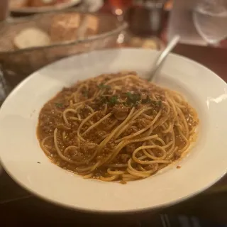 Spaghetti with Meat Balls or Sausage