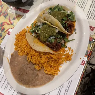 Tacos de barbacoa