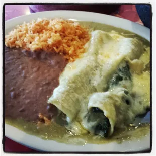 Spinach Enchiladas