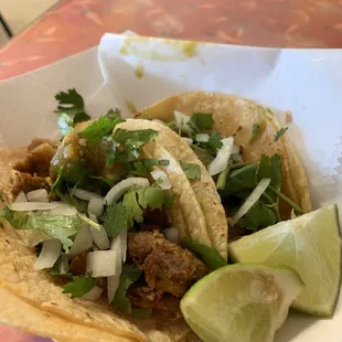 Tacos de chicharron