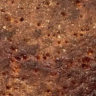Closeup of Pizza&apos;s Bottom