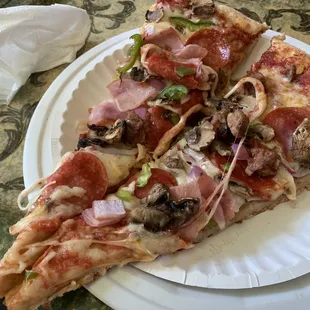 How large the slices really are for a big Benito