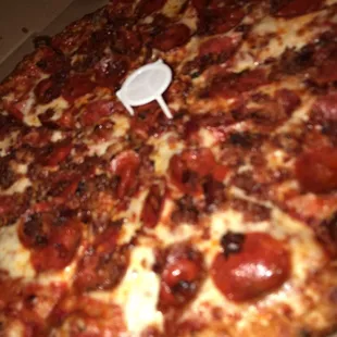 Loaded! Pep and bacon