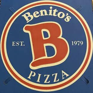 a sign for the restaurant