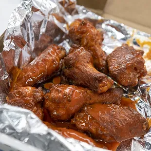hot and spicy wings