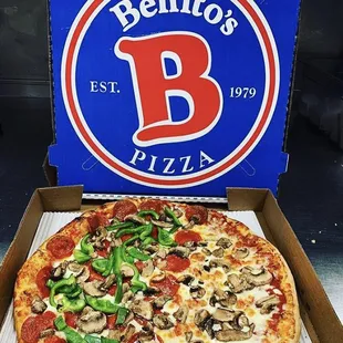 pizza, food