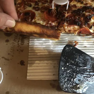 pizza, food