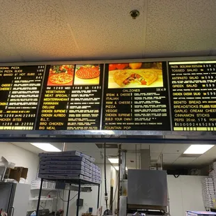 menus and prices