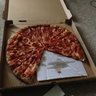 pizza, food