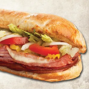 Oven baked sub sandwich