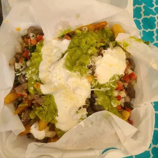 HUGE carne asada fries!!!!