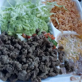 #1 Carne Asada Plate
