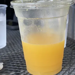 Fresh squeezed orange juice