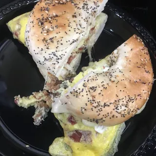 Bacon, Egg and Cheese Bagel