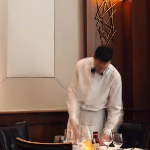 Setting up your table
