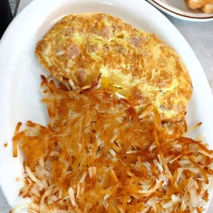 Ham and Cheese omelet