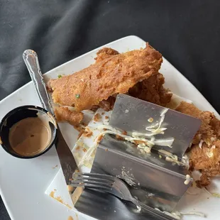 SO much tasteless batter!!!