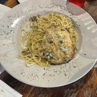 Chicken Francese; most authentic in the area!