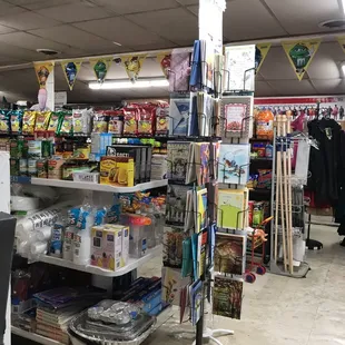 the inside of a grocery store