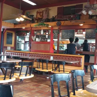 Dining room at Benjamin’s the Burger Master