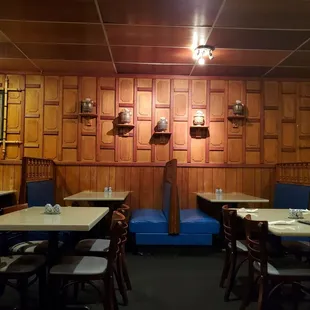 the interior of a restaurant