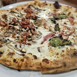 half Shroomin&apos; and half Hot Honey Ricotta