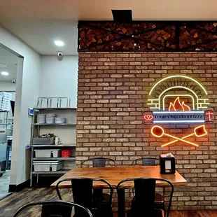 pizza, interior