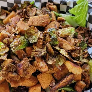 Brussel sprout salad