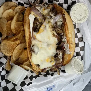Ben's Cheese Steak Sandwich