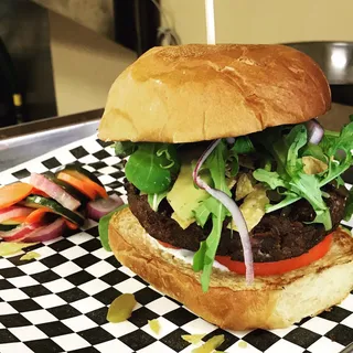 Hatch Chickpea Veggie Burger