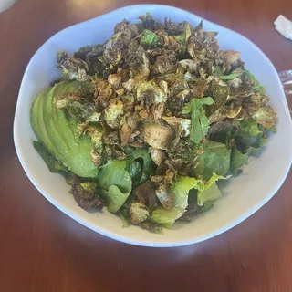 Keto Brussel Caesar Salad