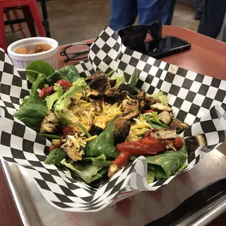 Blackened Chicken Avocado Salad