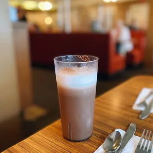 Egg cream (chocolate) / $5.79