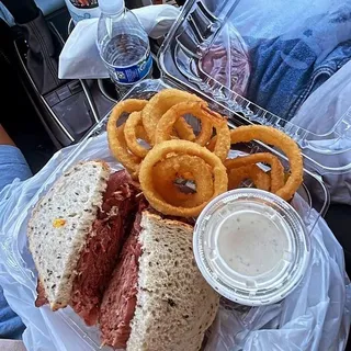 Onion Rings w/Ranch Dressing