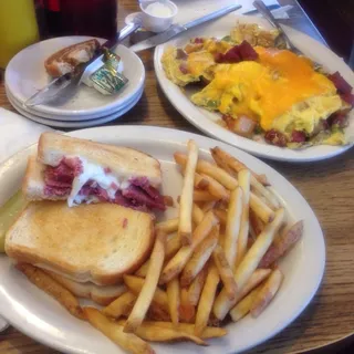 Hot Corned Beef Sandwich