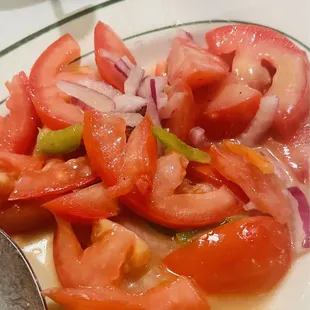 Marinated tomatoes