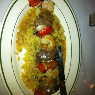 Steak and Shrimp Kabob