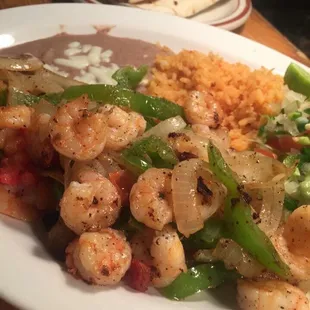 Shrimp Fajitas