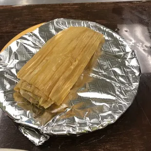 Chicken tamale