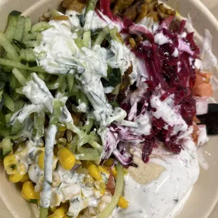 Chicken Shwarma Bowl