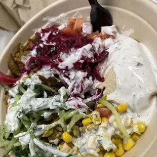 Chicken Shwarma Bowl