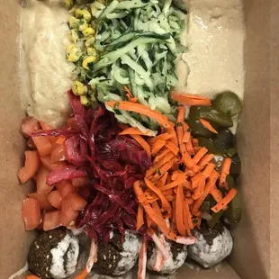 Lots of bright colors and flavors!