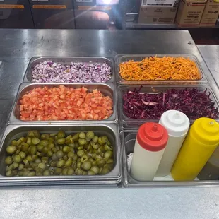 salads, interior