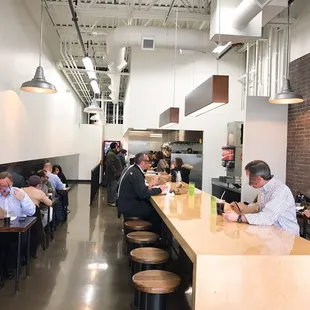 sushi and sashimi, interior