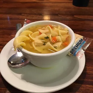 noodle soup=tasty...