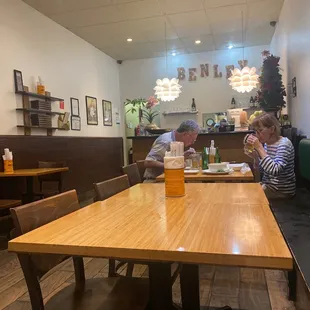 Small intimate restaurant