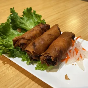 Shrimp egg rolls